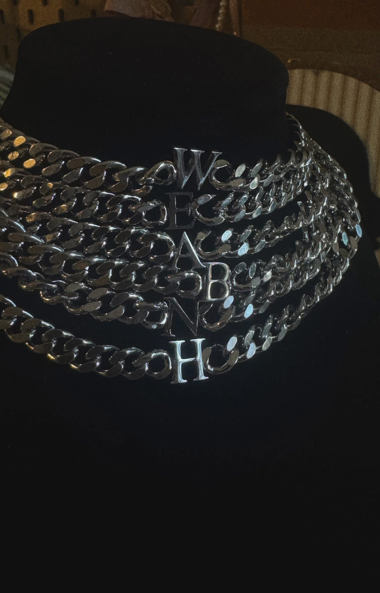 INITIAL “A” CHOKER- PLEASE READ CAREFULLY.