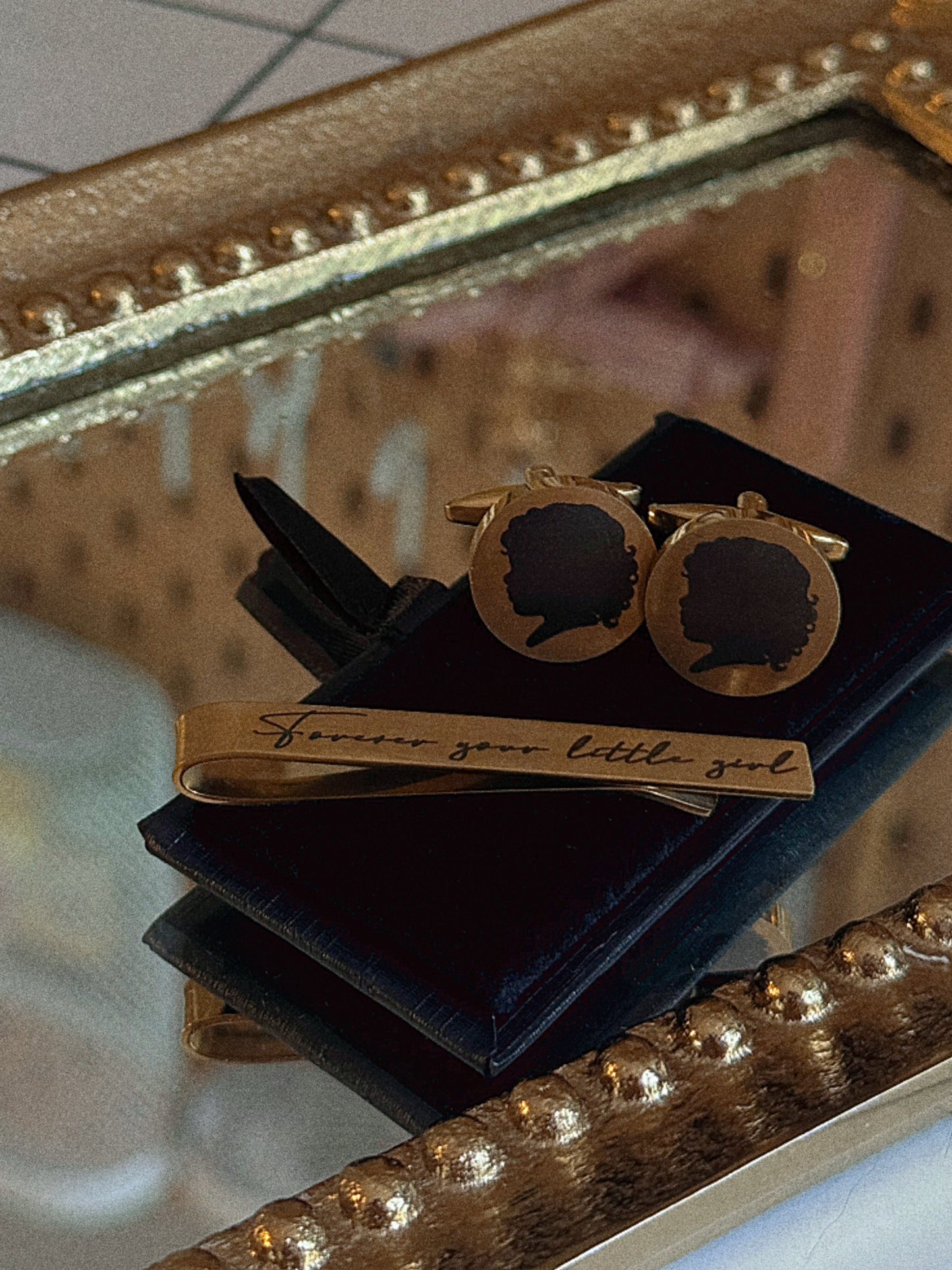 Cuff link set