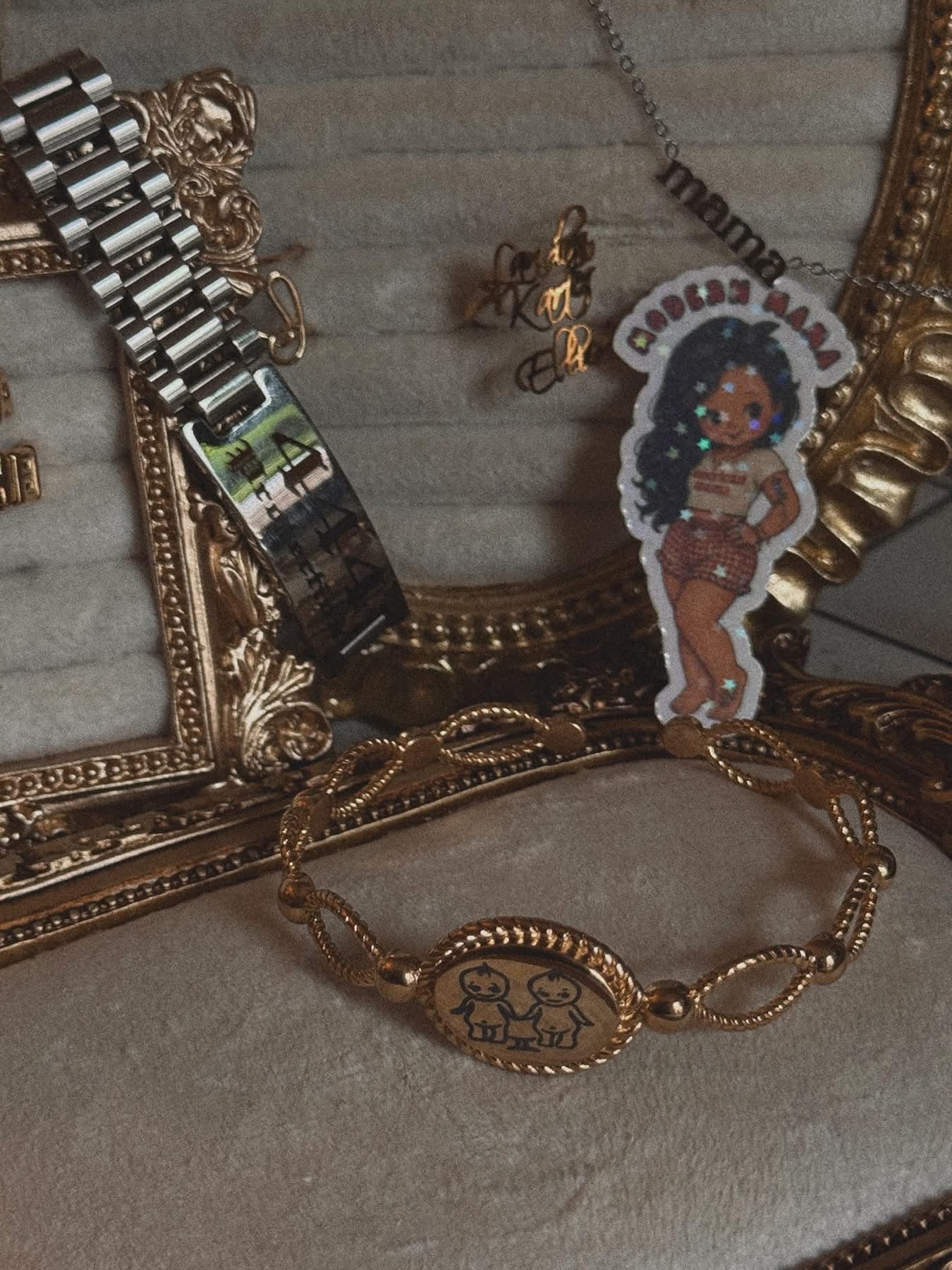 Gemini kewpie bangle